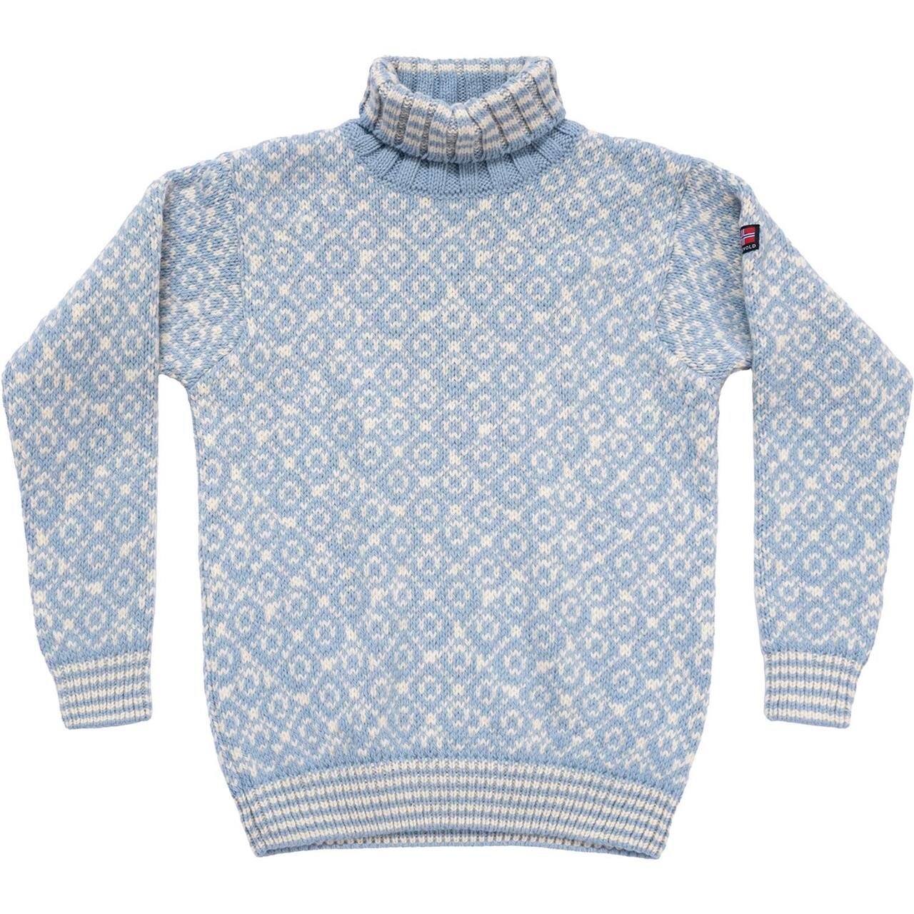 Devold Svalbard Wool High Neck (Blå (DAWN/OFFWHITE) Large)