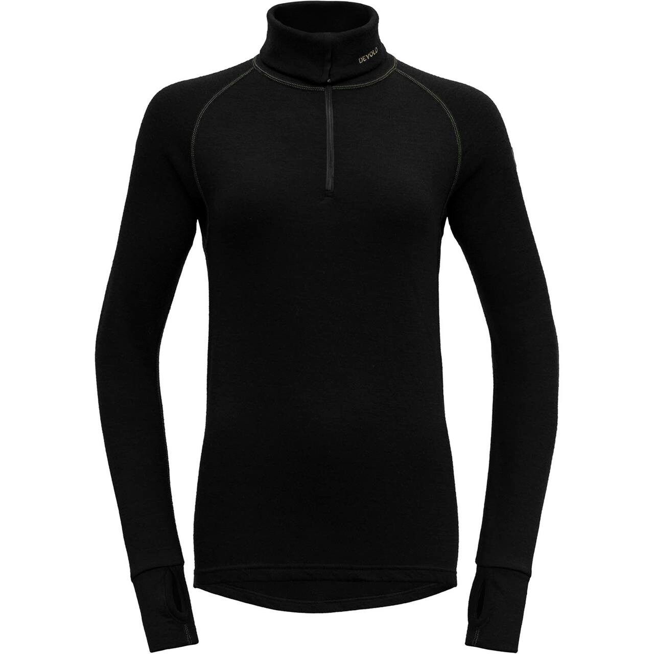 Devold Womens Expedition Merino 235 Zip Neck (Brun (TARMAC) Medium)