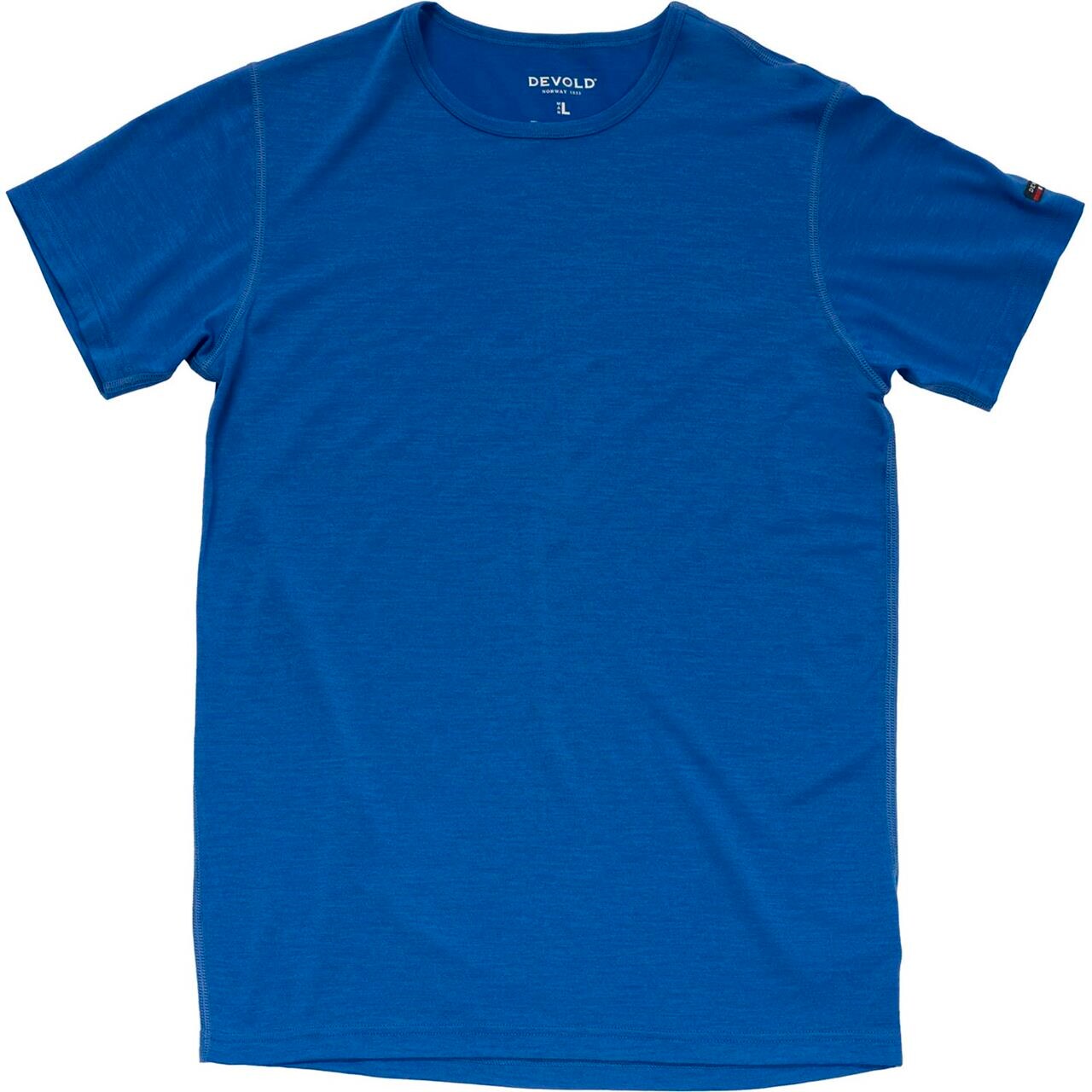 Devold Mens Breeze Merino 150 T-shirt (Blå (ROYAL) Small)