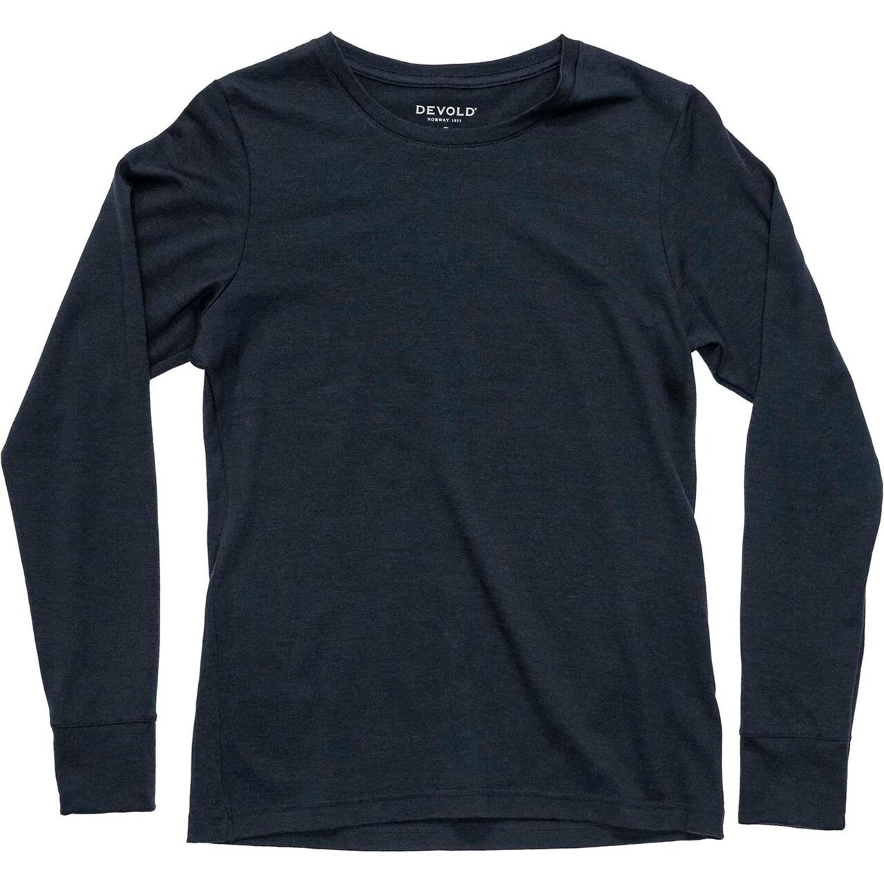 Devold Womens Classic L/S (Sort (INK) Medium)