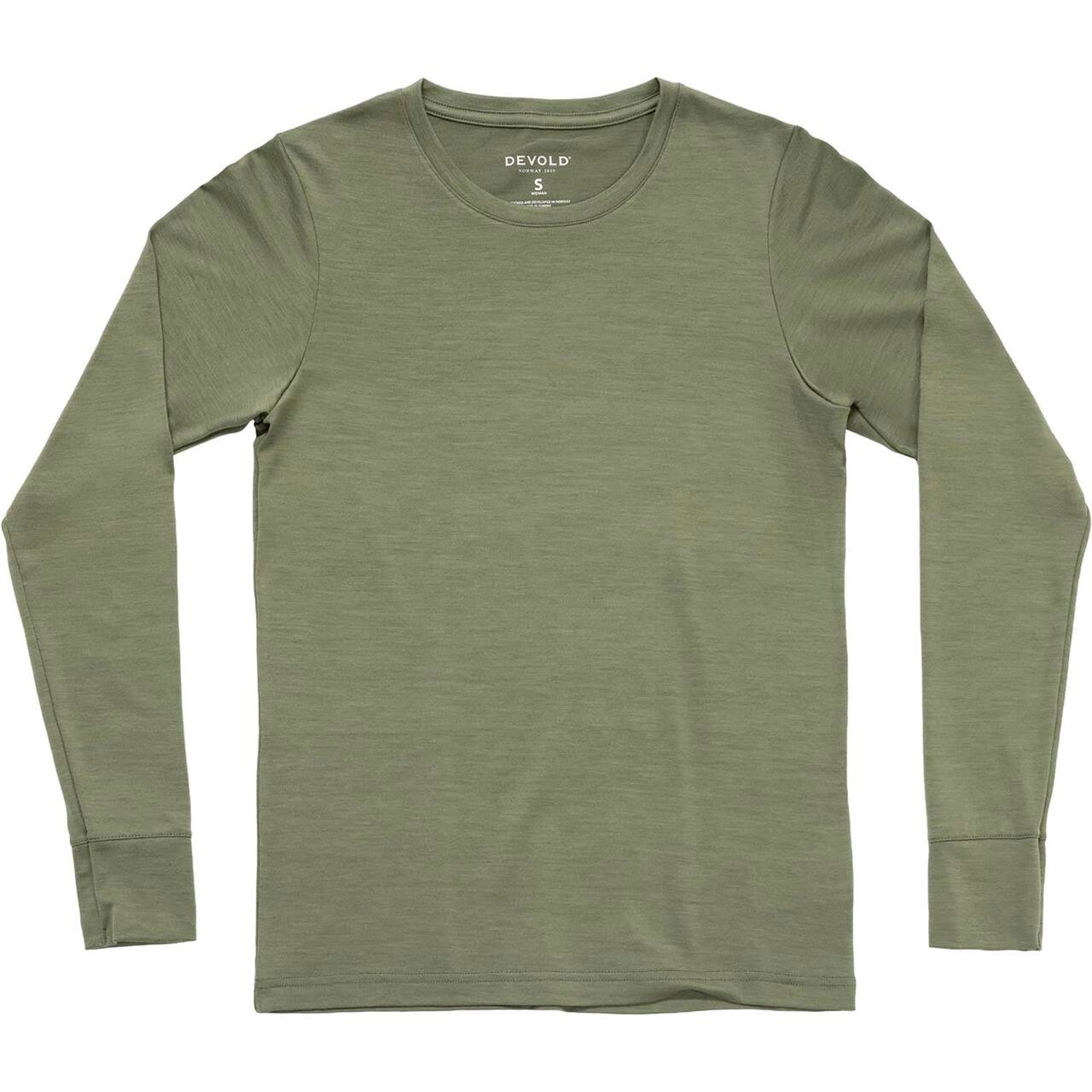Devold Womens Classic L/S (Grøn (LICHEN) Small)