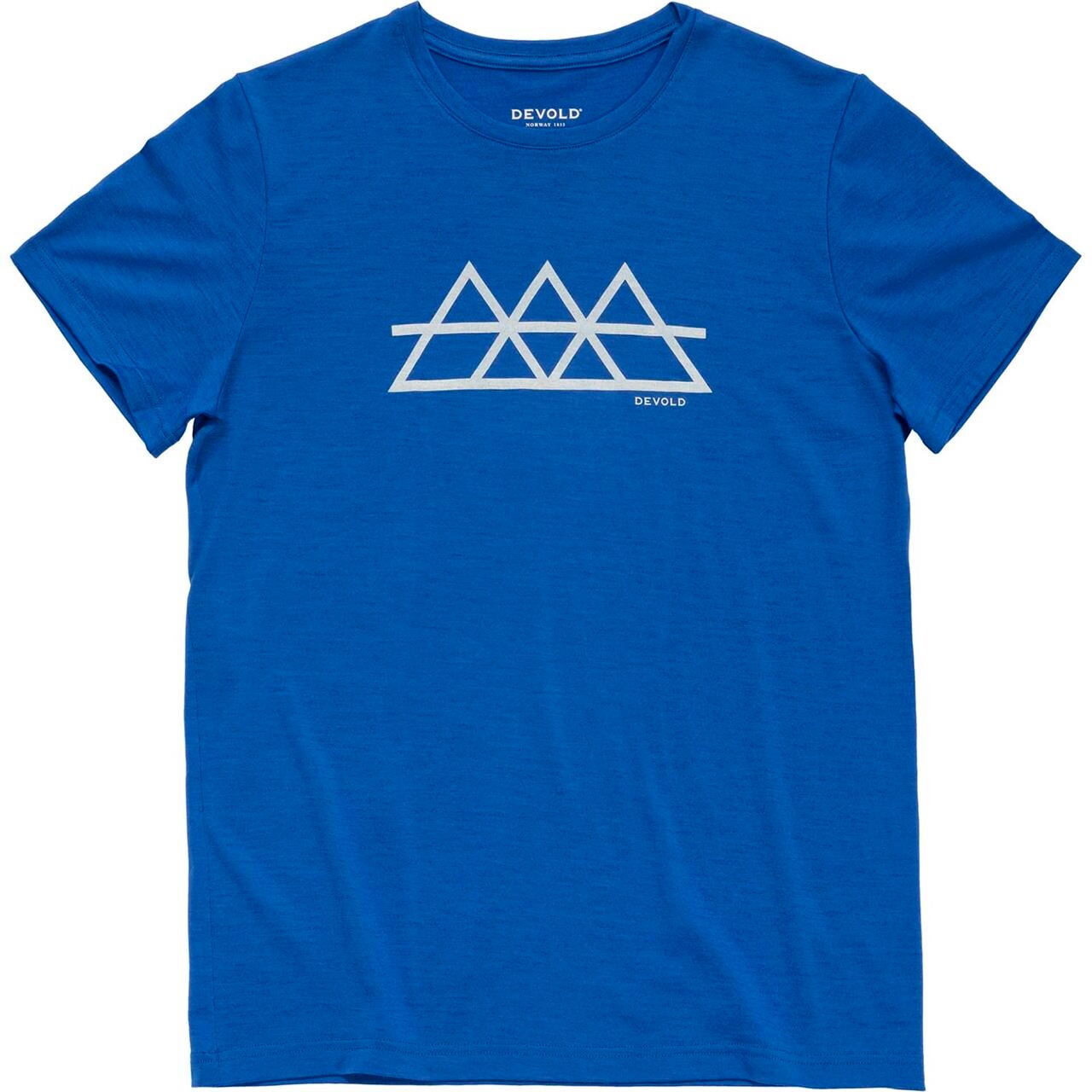 Devold Mens Classic Triple Tee (Blå (ROYAL) Medium)