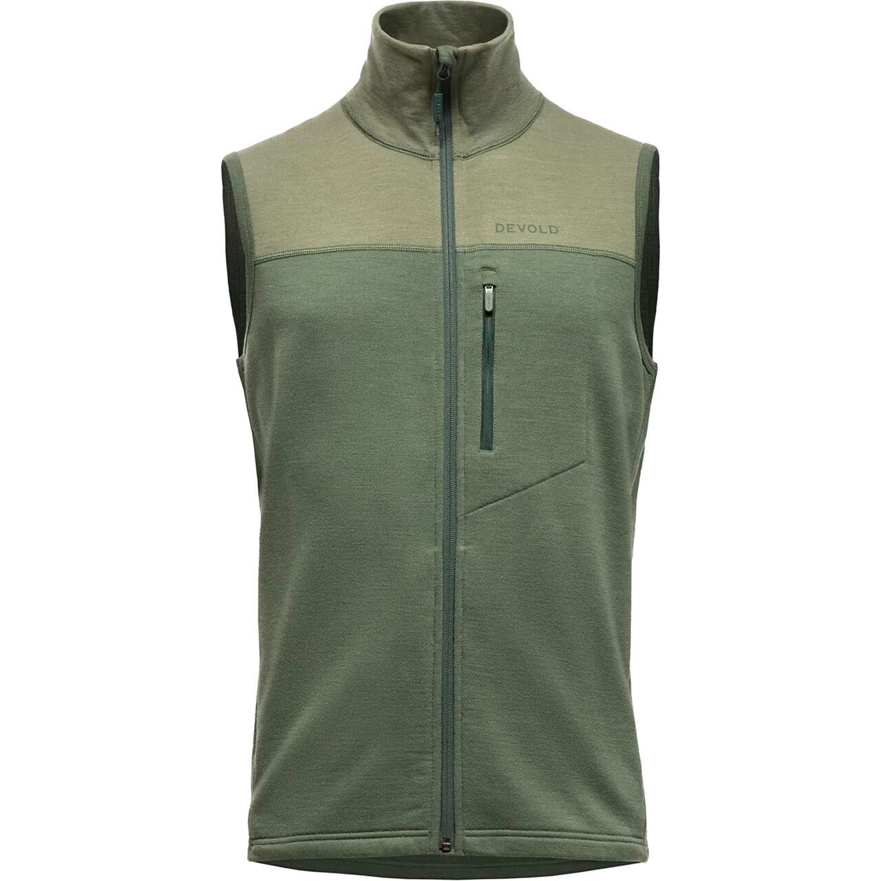 Devold Mens Explorer Merino Vest (Grøn (FOREST/LICHEN) Small)