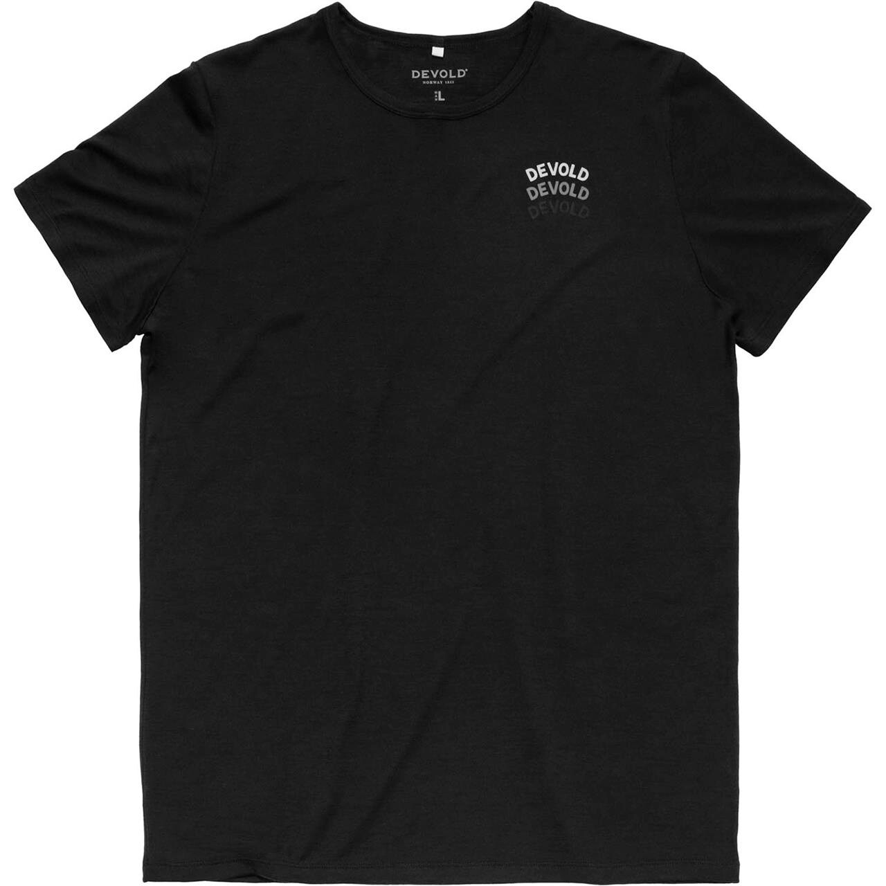 Devold Mens Active Devold Legacy Tee (Sort (BLACK) Small)