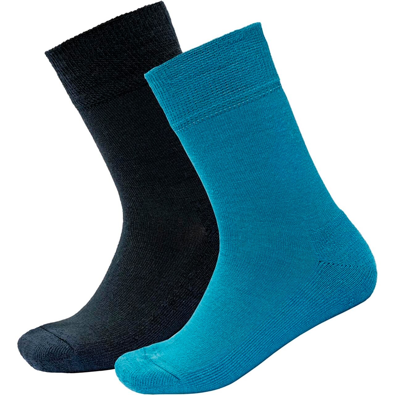 Devold Kids Daily Merino Medium Sock 2pk (Sort (INK) 28-30)
