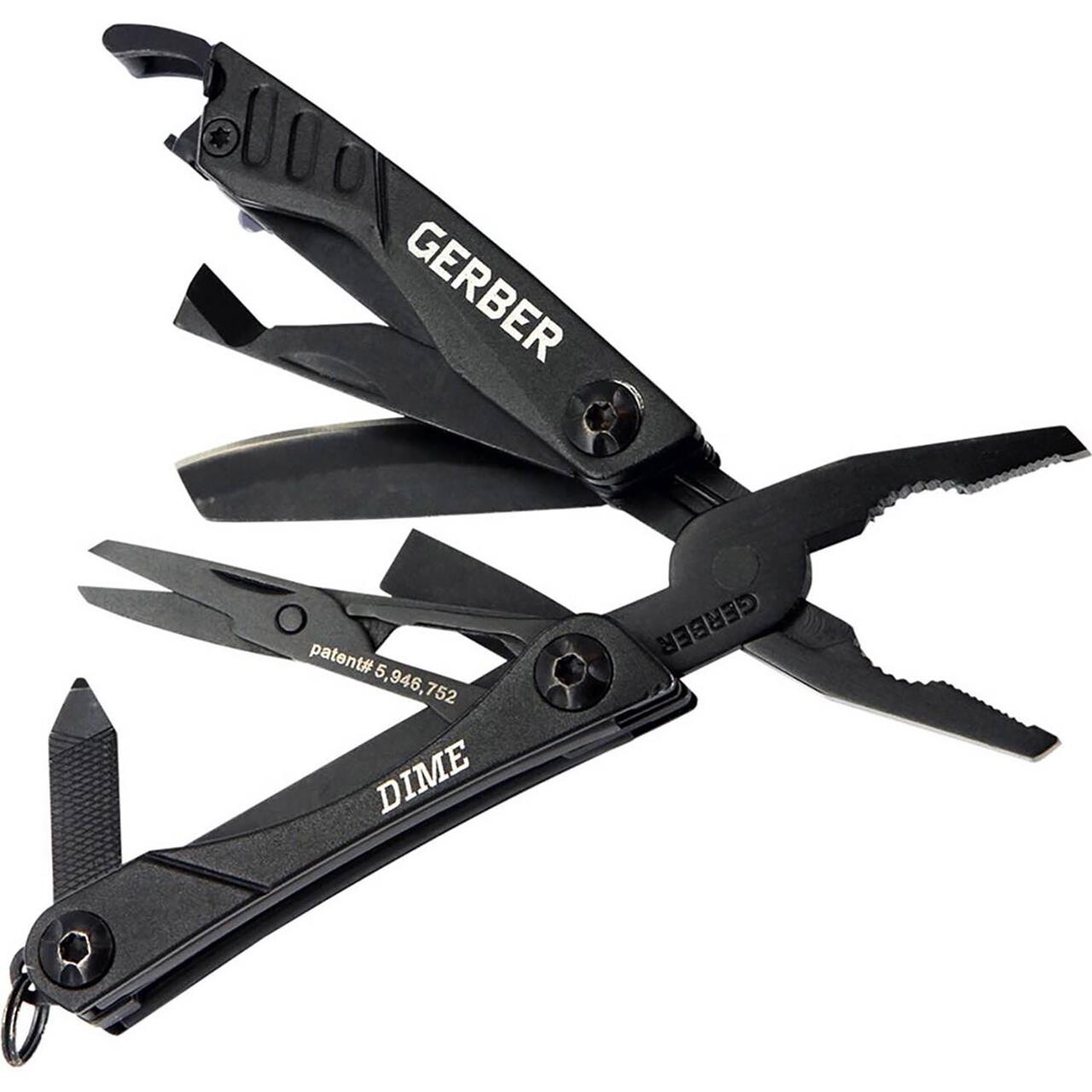 Gerber Dime Multi-Tool (Sort (BLACK))