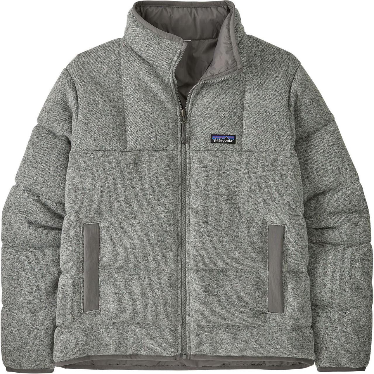 Patagonia Mens Reversible Down Better Sweater (Grå (STONEWASH) Large)
