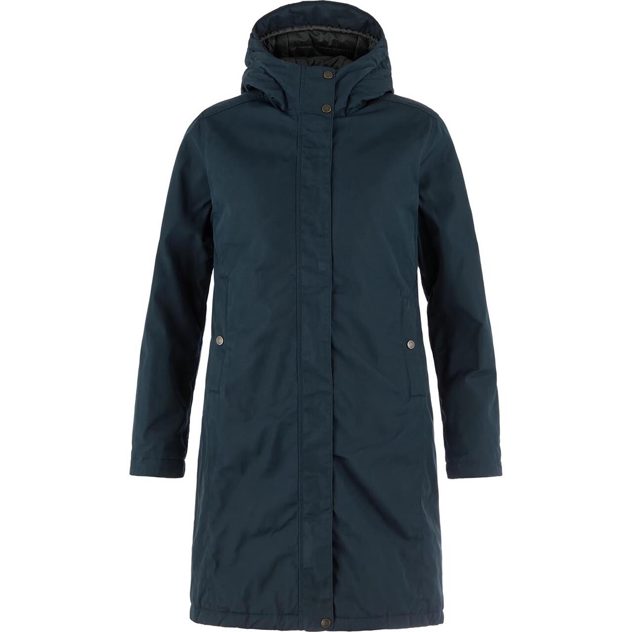 Fjällräven Womens Kiruna Hydratic Padded Parka (Blå (DARK NAVY/555) Large)