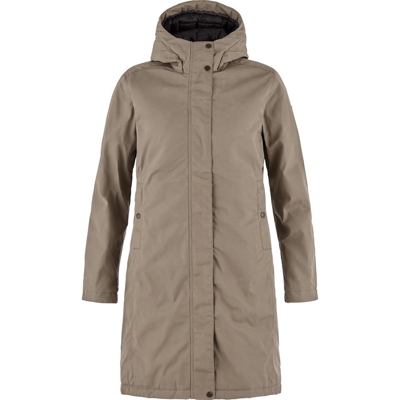 Fjällräven Womens Kiruna Hydratic Padded Parka (Brun (SUEDE BROWN/244) Large)