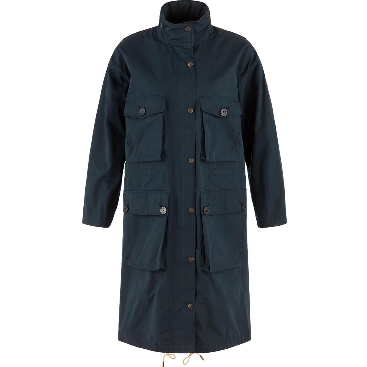 Fjällräven Womens Räven Parka (Blå (DARK NAVY/555) X-small)