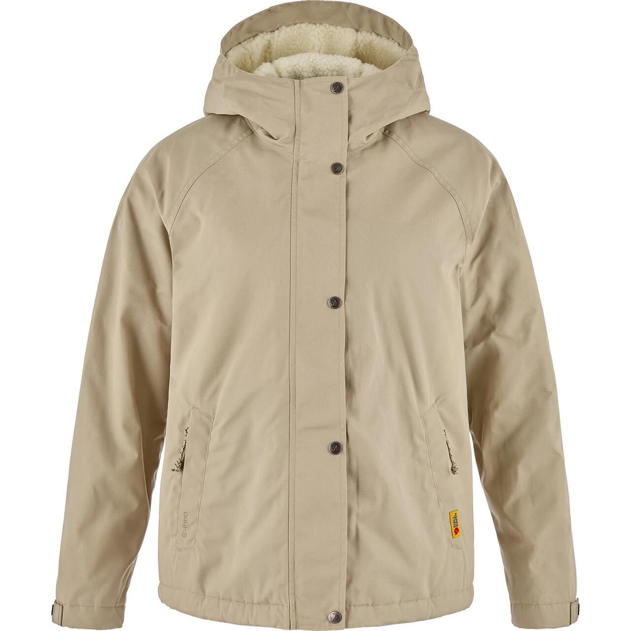 Fjällräven Womens Vardag G-1000 Pile Jacket (Grå (FOSSIL/118) Small)
