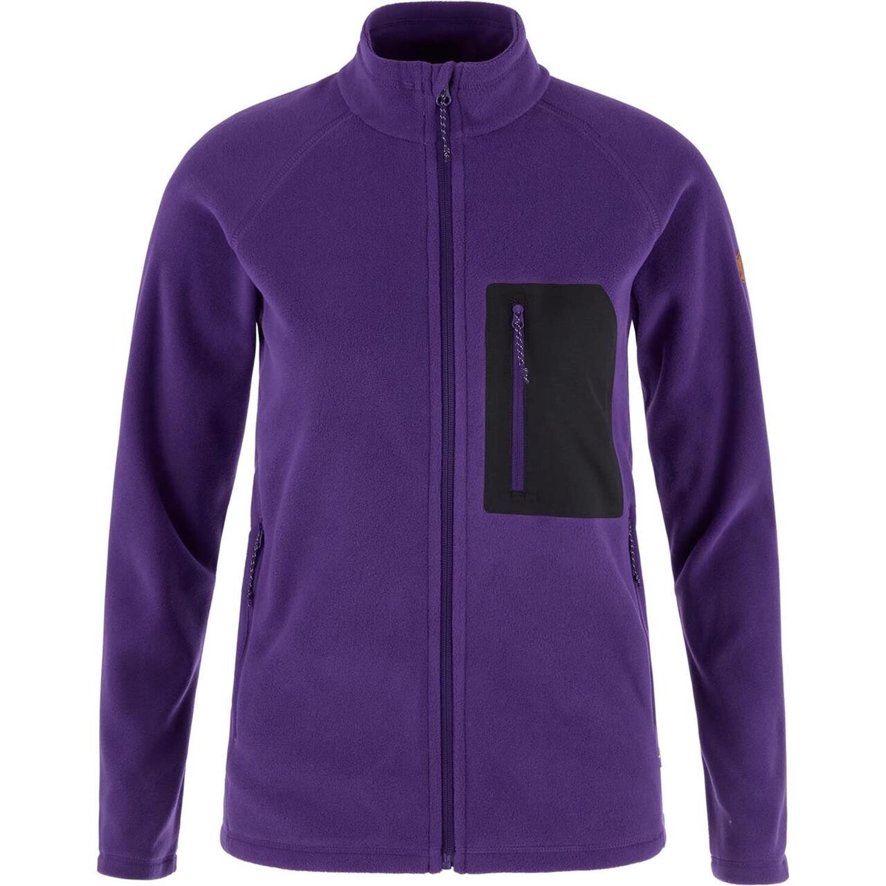 Fjällräven Womens Kaipak Fleece (Lilla (DARK VIOLET-BLACK/425-550) Large)