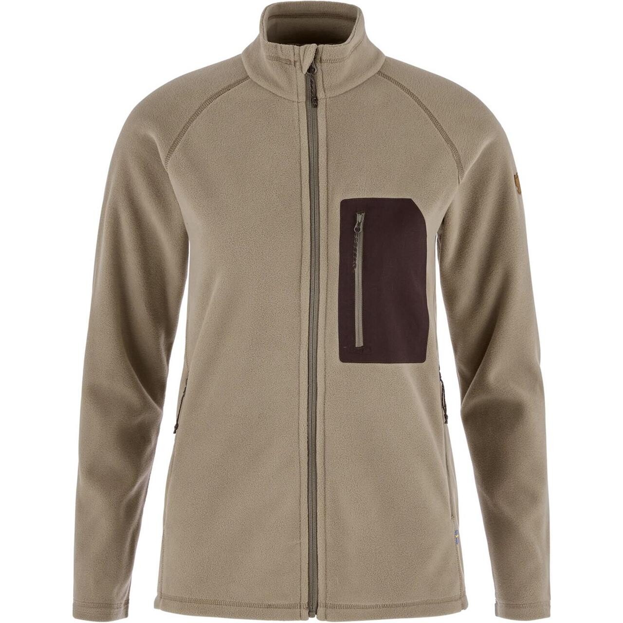 Fjällräven Womens Kaipak Fleece (Brun (SUEDE BROWN-BLACK OAK/244-294) X-small)