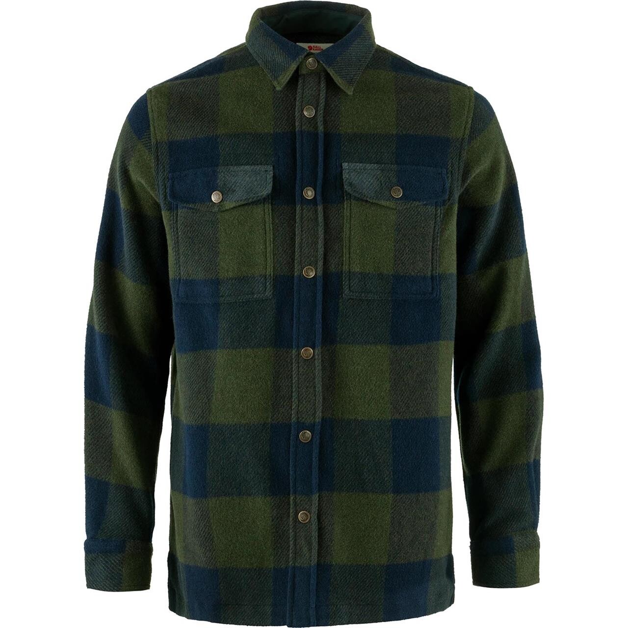 Fjällräven Mens Canada Pro Shirt (Grøn (DEEP FOREST-DARK NAVY/662-555) Large)