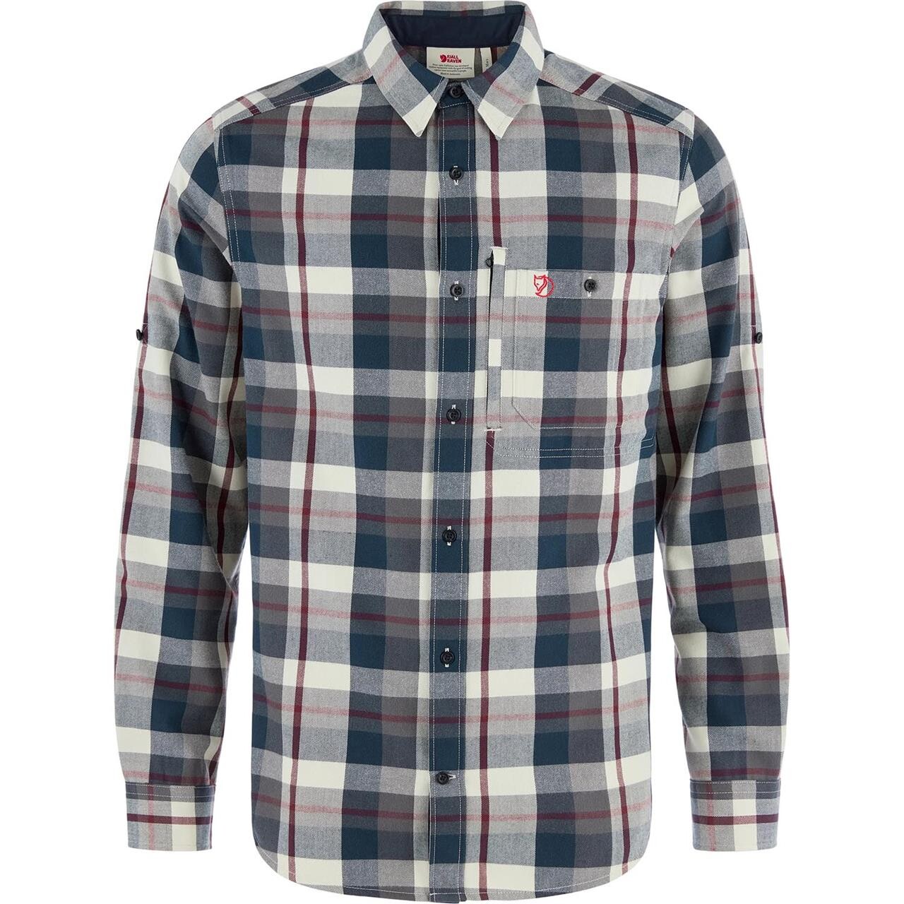 Fjällräven Mens Fjällglim Regular Shirt (Blå (DARK NAVY-CHALK WHITE/555-113) Large)