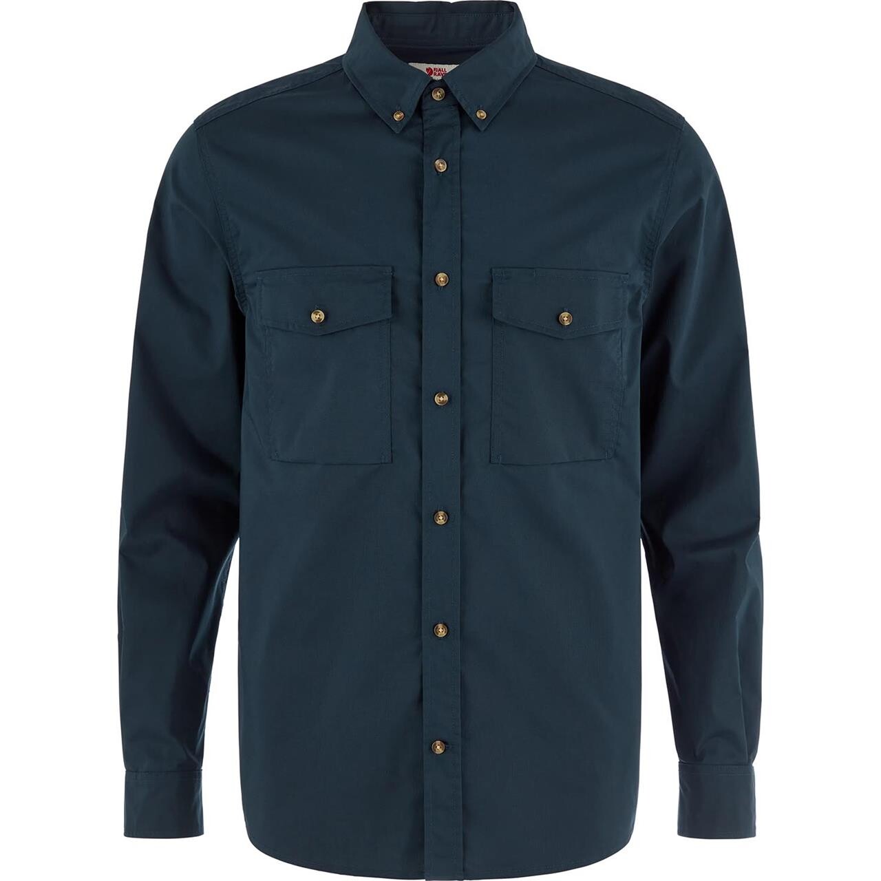 Fjällräven Mens Övik G-1000 Shirt L/S (Blå (DARK NAVY/555) Small)