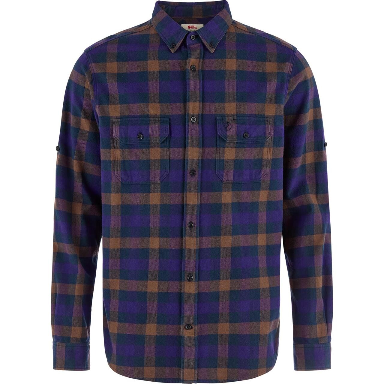 Fjällräven Mens Skog Relaxed Shirt (Blå (DARK NAVY-CHALK WHITE/555-113) X-small)