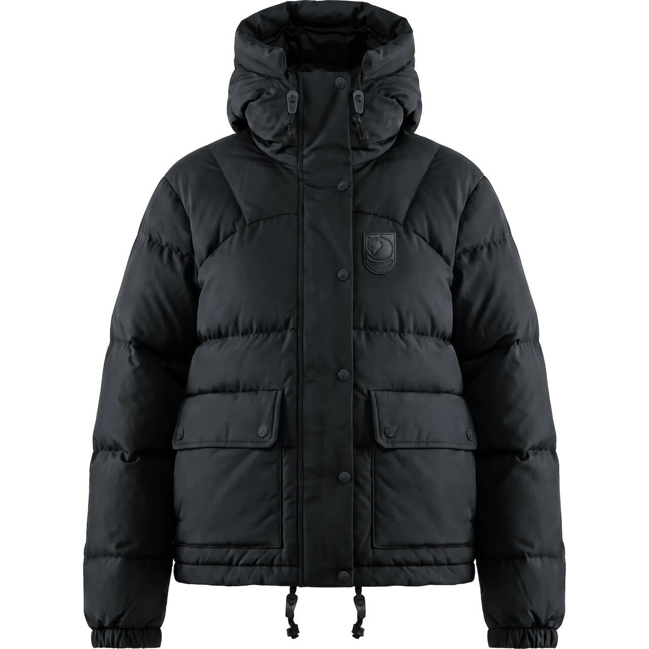 Fjällräven Womens Expedition Down Cropped Jkt Blk Eddition (Sort (BLACK/550) XX-small)