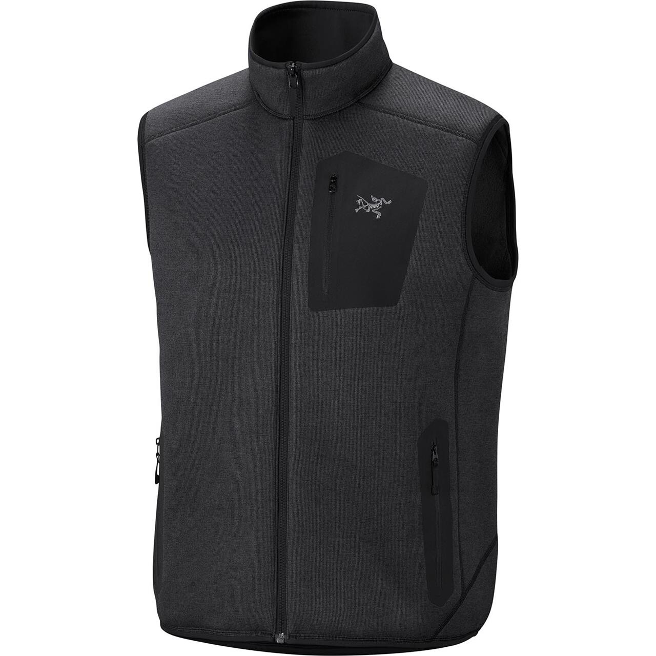 Arcteryx Mens Covert Vest M (Sort (BLACK HEATHER) Large)