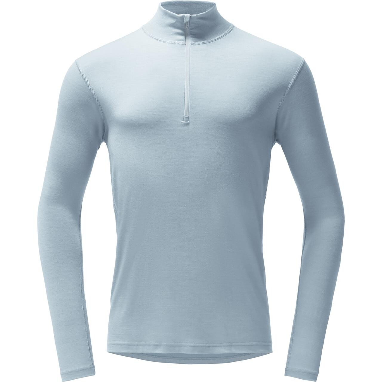 Devold Mens Breeze Plus Merino 200 Zip Neck (Blå (POLAR) Large)
