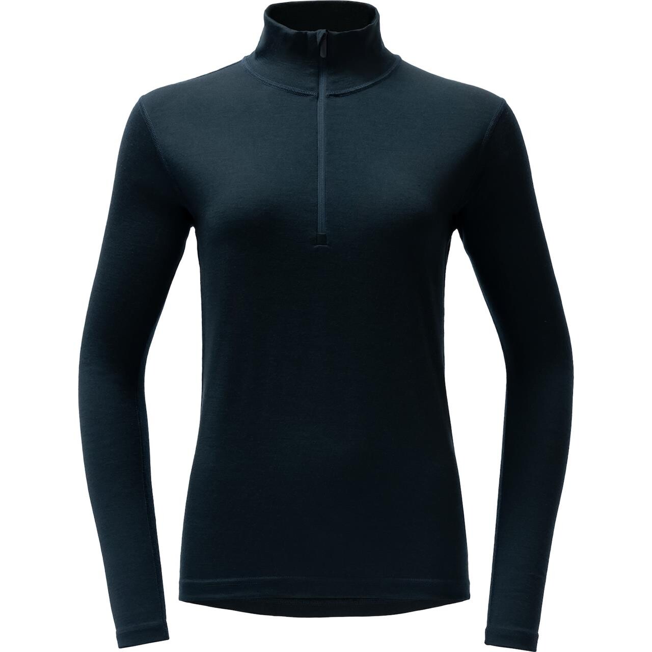 Devold Womens Breeze Plus Merino 200 Zip Neck (Sort (INK) Large)
