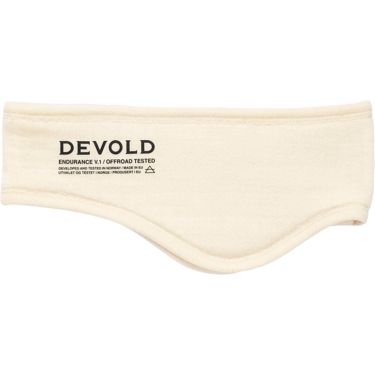 Devold Endurance Merino Headband (Hvid (RAW WHITE) One size)