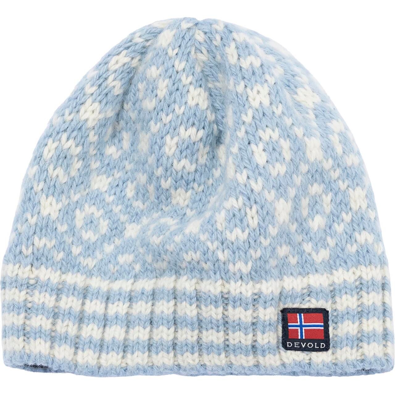 Devold Svalbard Wool Beanie (Hvid (OFFWHITE/GREY) 40)