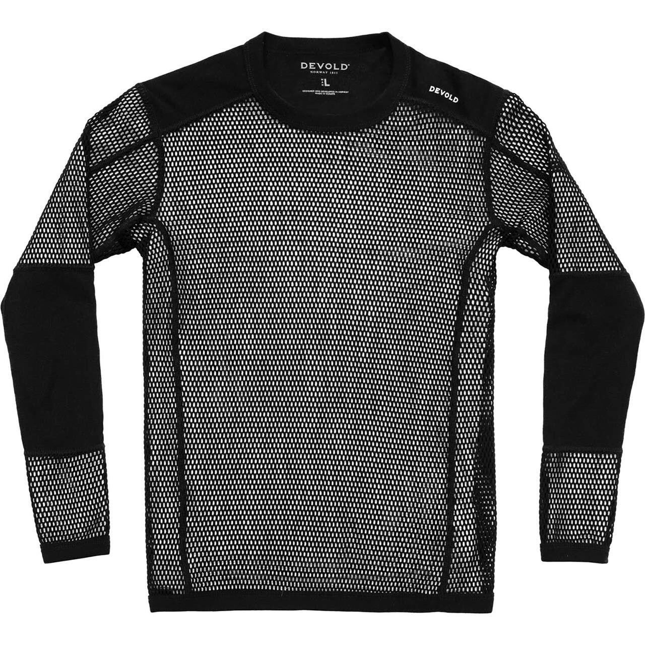Devold Mens Wool Mesh Pro Shirt (Sort (BLACK) X-large)