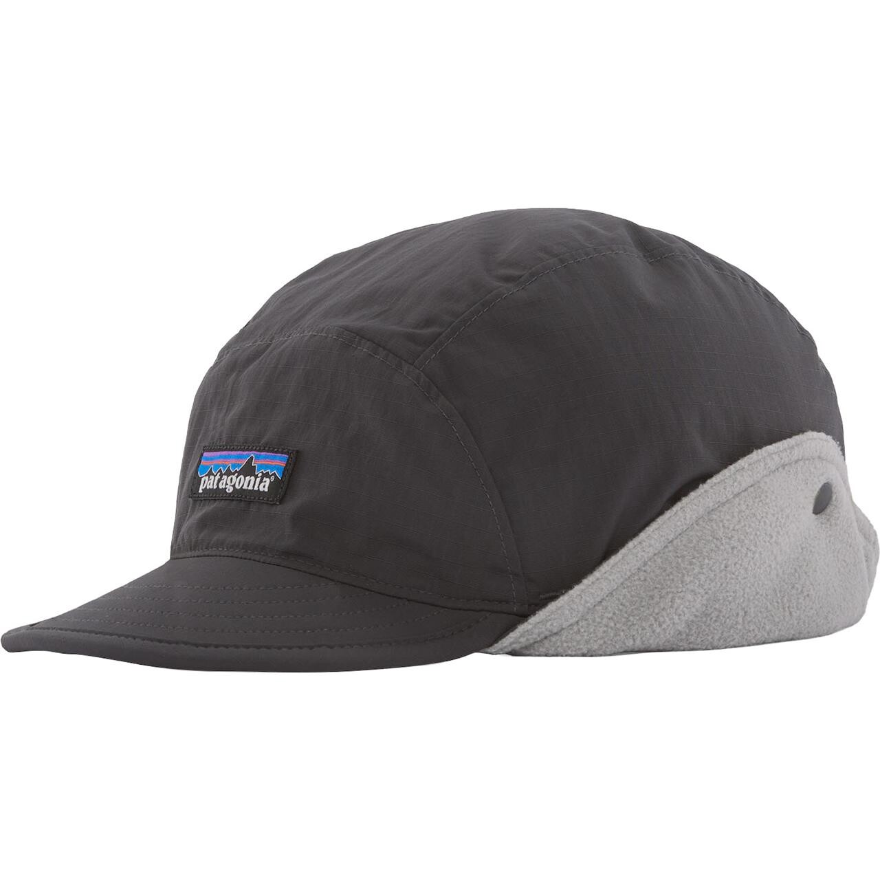 Patagonia Isthmus Earflap Cap (Sort (INK BLACK) Small)