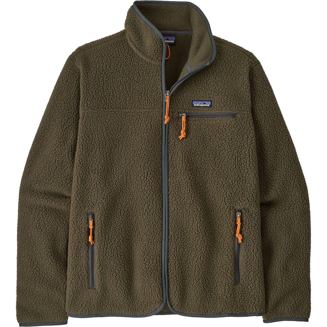 Patagonia Mens Retro Pile Jacket (Beige (PELICAN) Large)