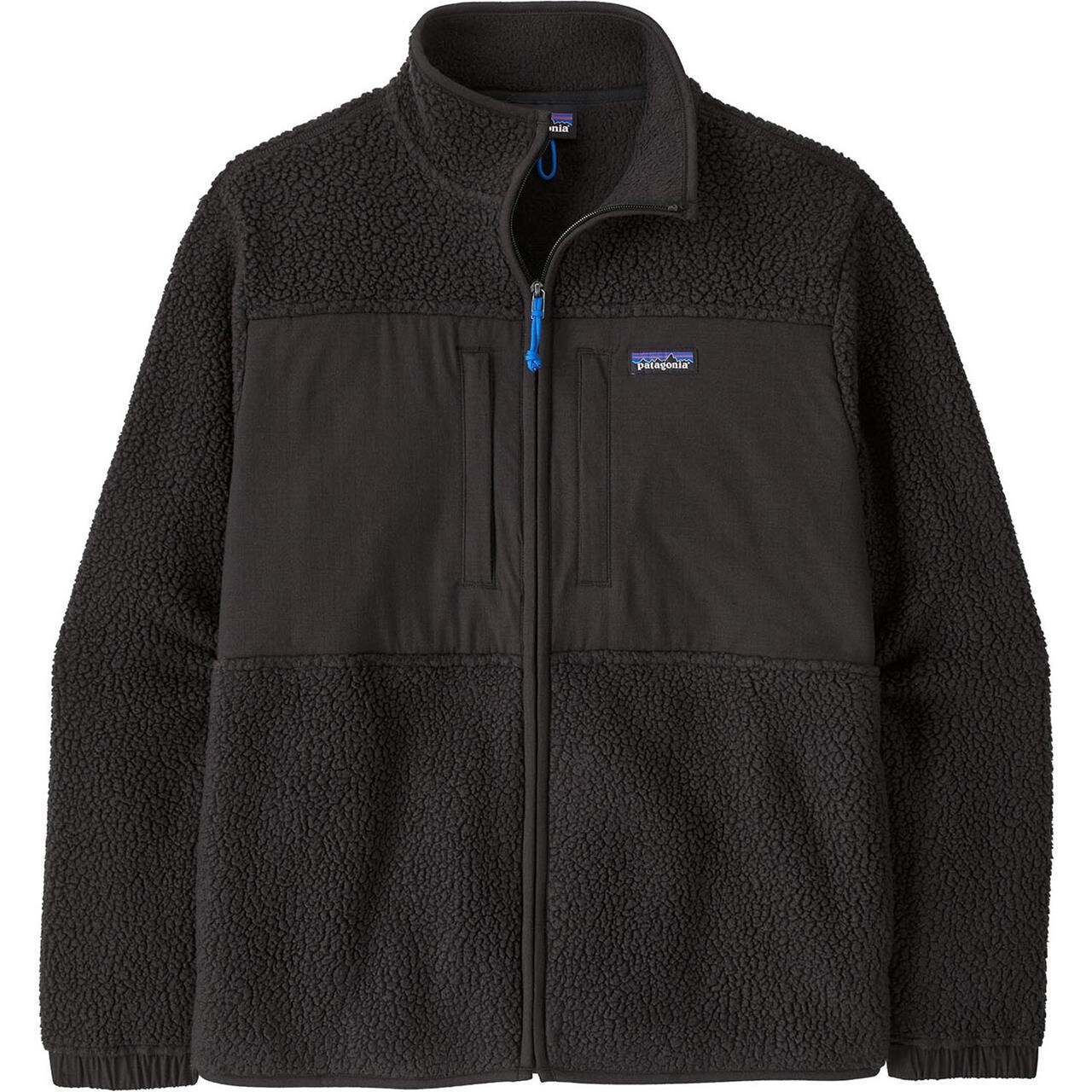 Patagonia Mens Retro Pile Patch Jacket (Sort (BLACK) Large)