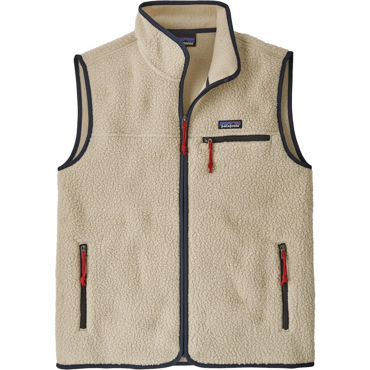 Patagonia Mens Retro Pile Vest (Beige (PELICAN) X-large)