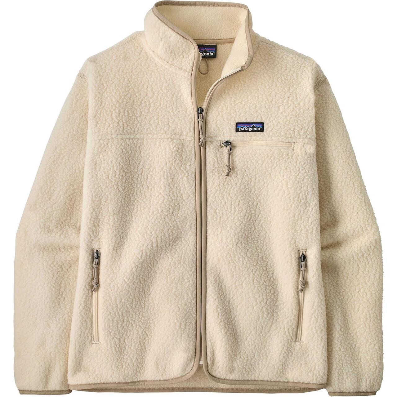 Patagonia Womens Retro Pile Jacket (Hvid (NATURAL) Large)