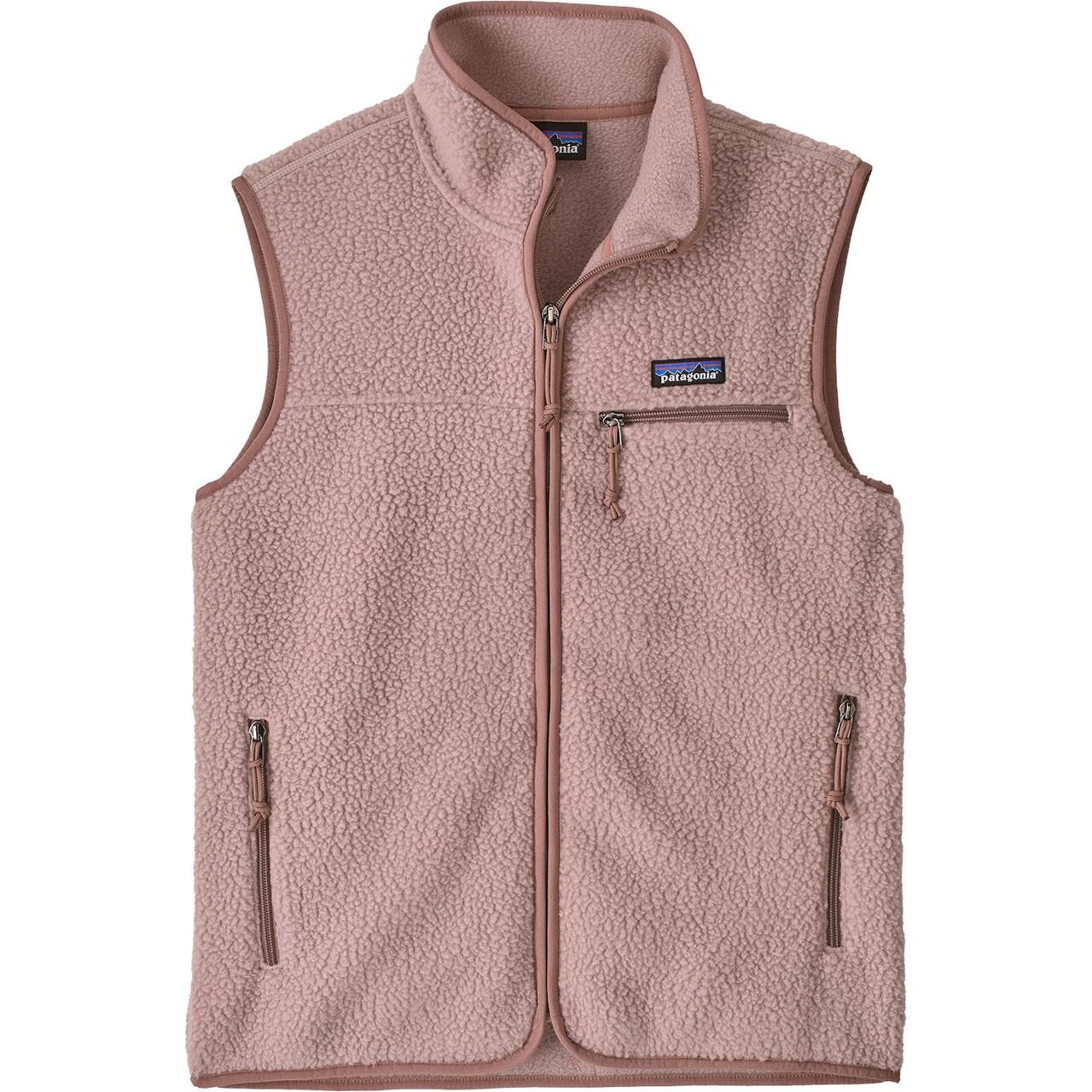 Patagonia Womens Retro Pile Vest (Lyserød (STINGRAY MAUVE) Medium)