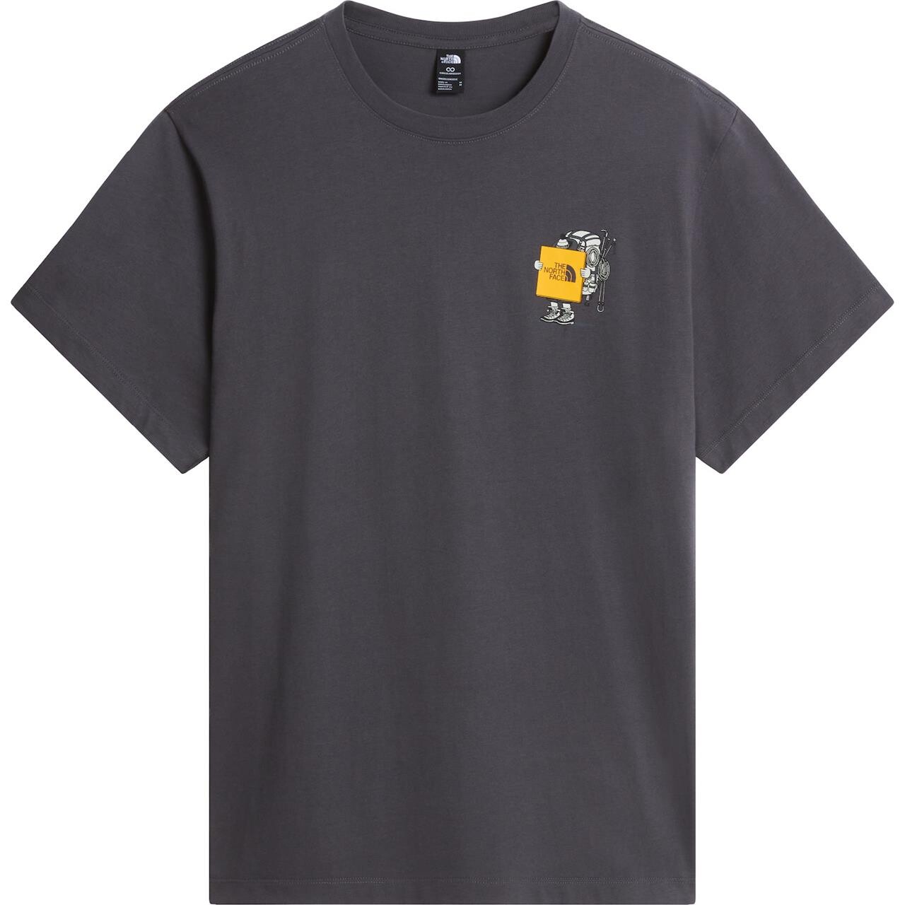 The North Face Gear Up Get Out RLX S/S Tee-graphic (Grå (ANTHRACITE GREY) Large)