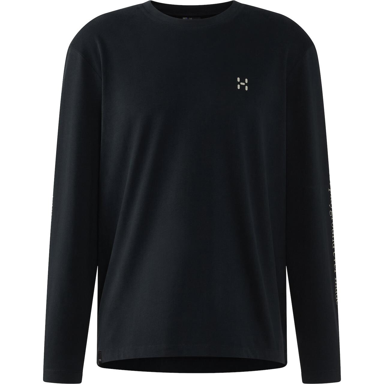 Haglöfs Mens Haglöfs L/S Tee (Sort (TRUE BLACK 1) Medium)