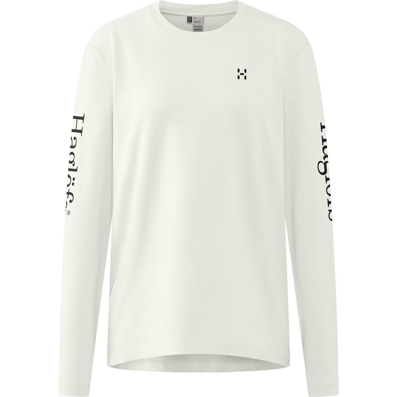 Haglöfs Womens Haglöfs L/S Tee (Hvid (SOFT WHITE 2) Small)