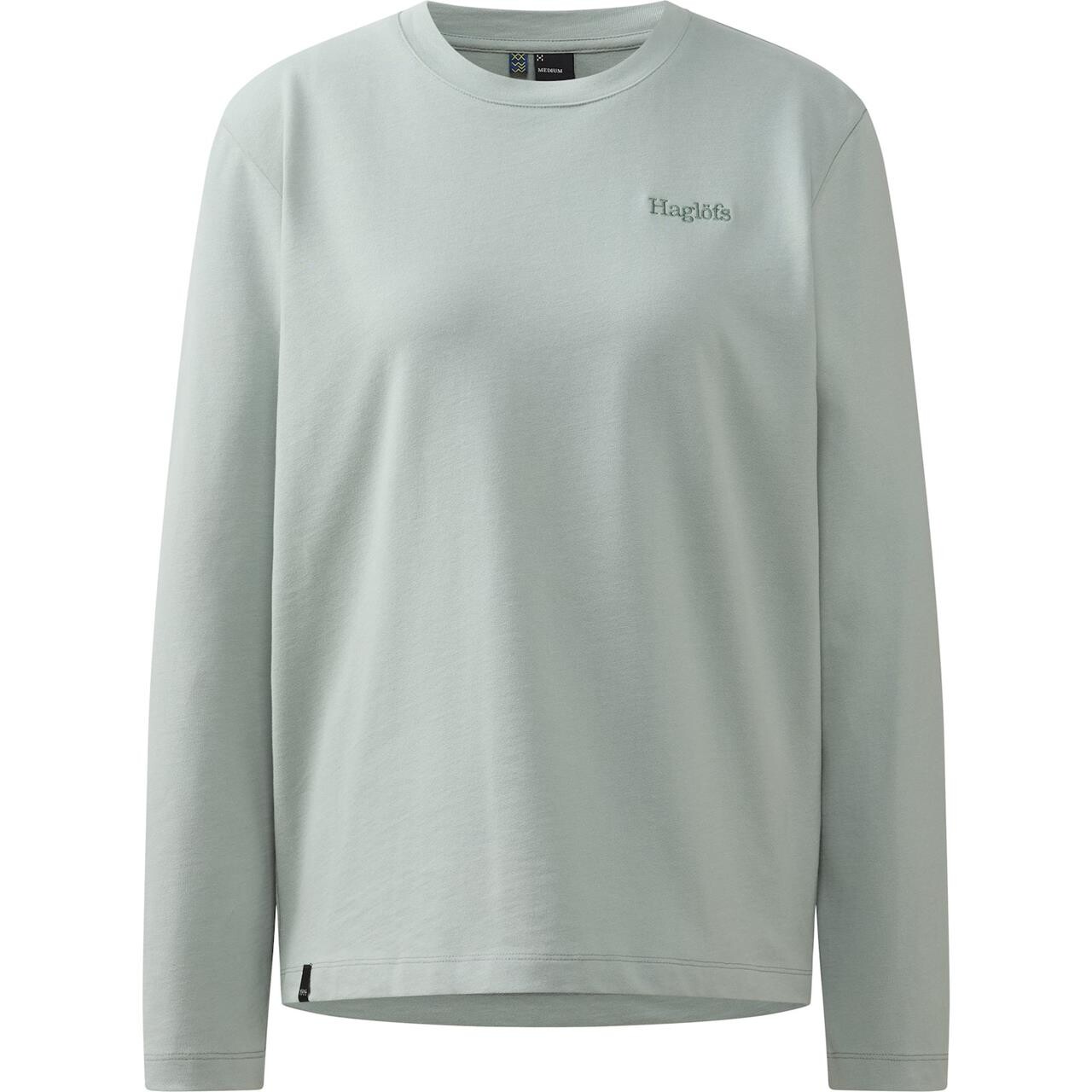Haglöfs Womens Haglöfs L/S Tee (Grøn (DEW GREEN) Small)