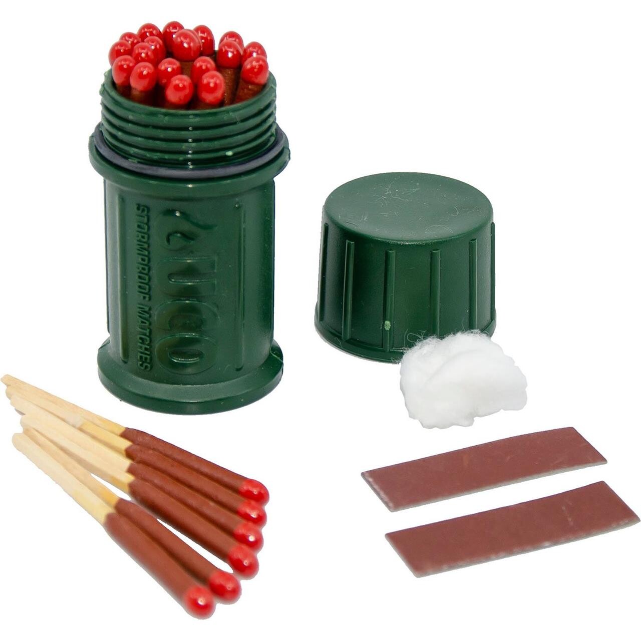 UCO Hurricane Match Kit (Grøn (GREEN))