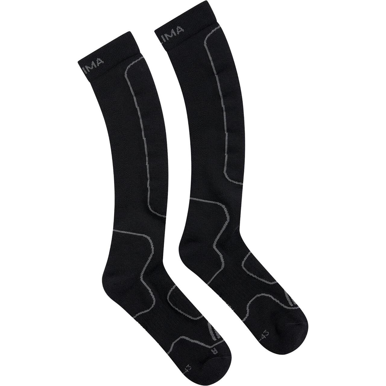 Aclima Alpine Wool Socks (Sort (JET BLACK) 36-39)