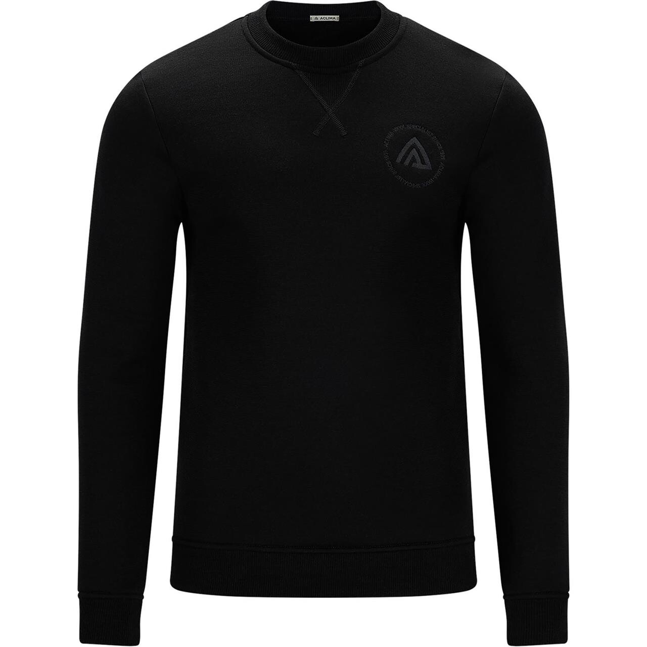 Aclima Mens Fleecewool Crewneck (Blå (MIDNIGHT NAVY) Small)