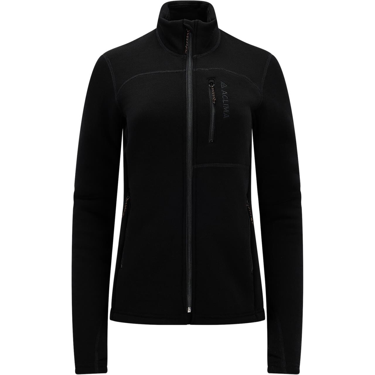 Aclima Womens Fleecewool Jacket (Brun (TARMAC))