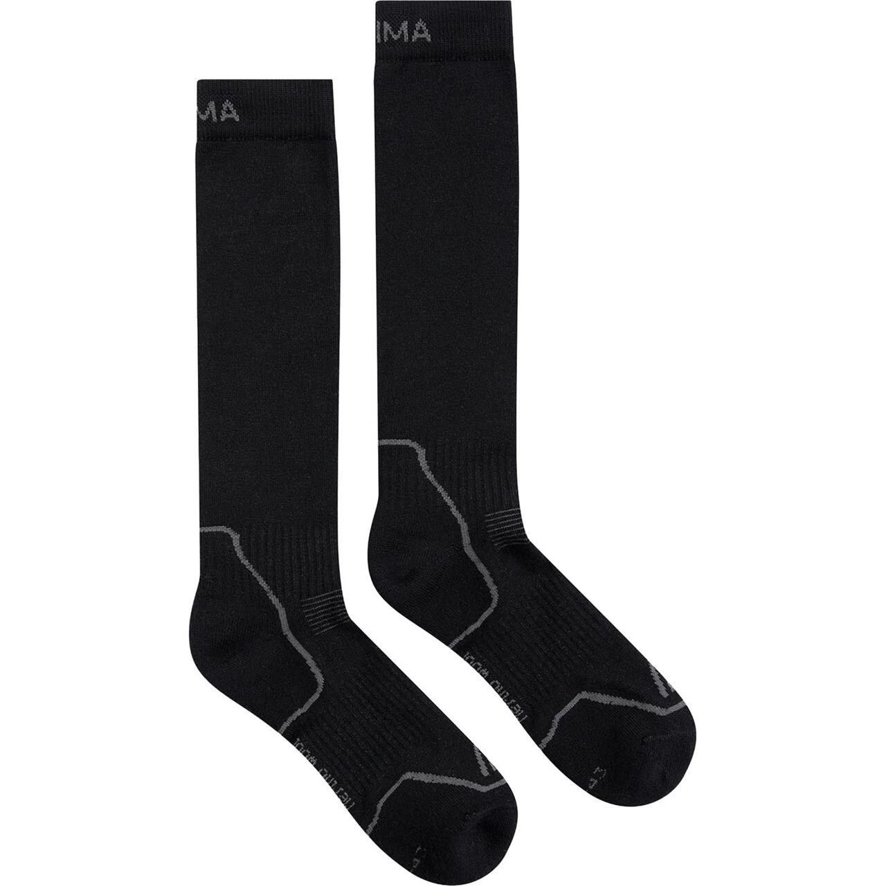 Aclima Trekking Wool Socks (Sort (JET BLACK) 36-39)
