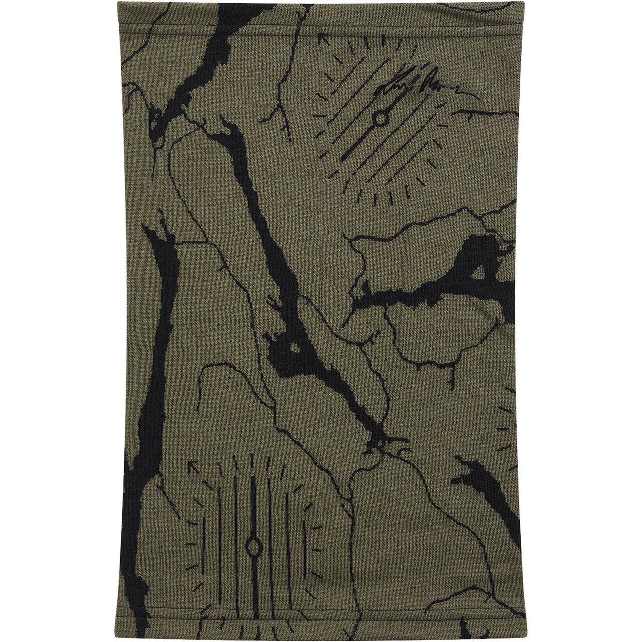 Aclima WarmWool Lars Monsen Headover (Grøn (TARMAC FEMUNDEN) One size)