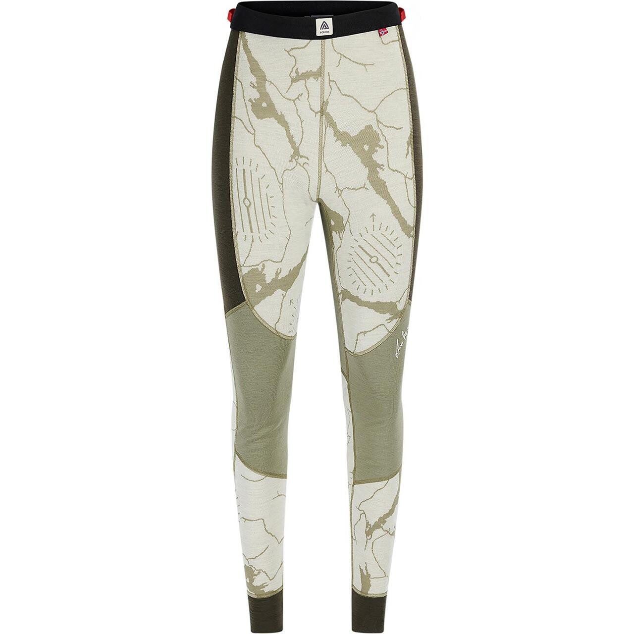 Aclima Womens WarmWool Lars Monsen Longs (Hvid (NATURE FEMUNDEN) Small)