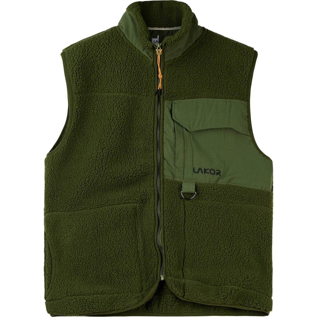 Lakor Bear Sherpa Vest (Grøn (RIFFLE GREEN) Medium)