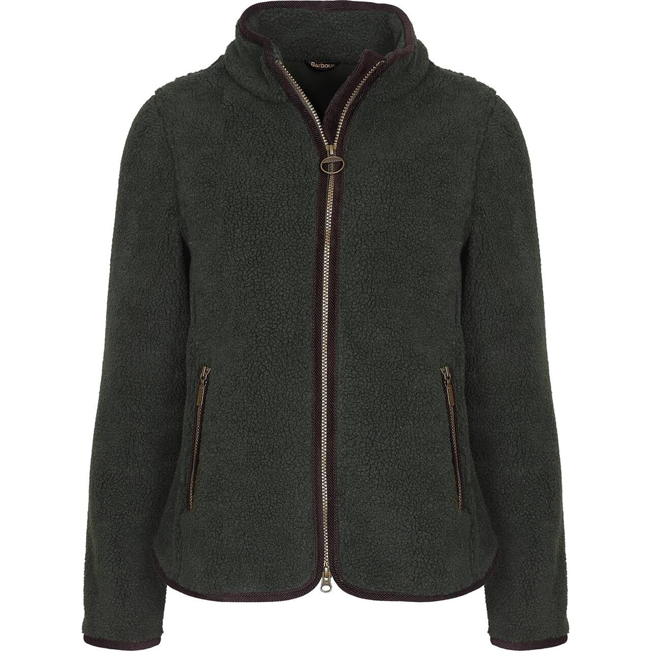 Barbour Womens Laven Fleece (Grøn (OLIVE/CLASSIC) 42)