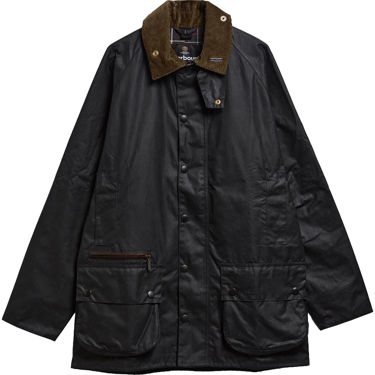 Barbour Mens Icons Beaufort Wax Jacket (Blå (NAVY) Medium)