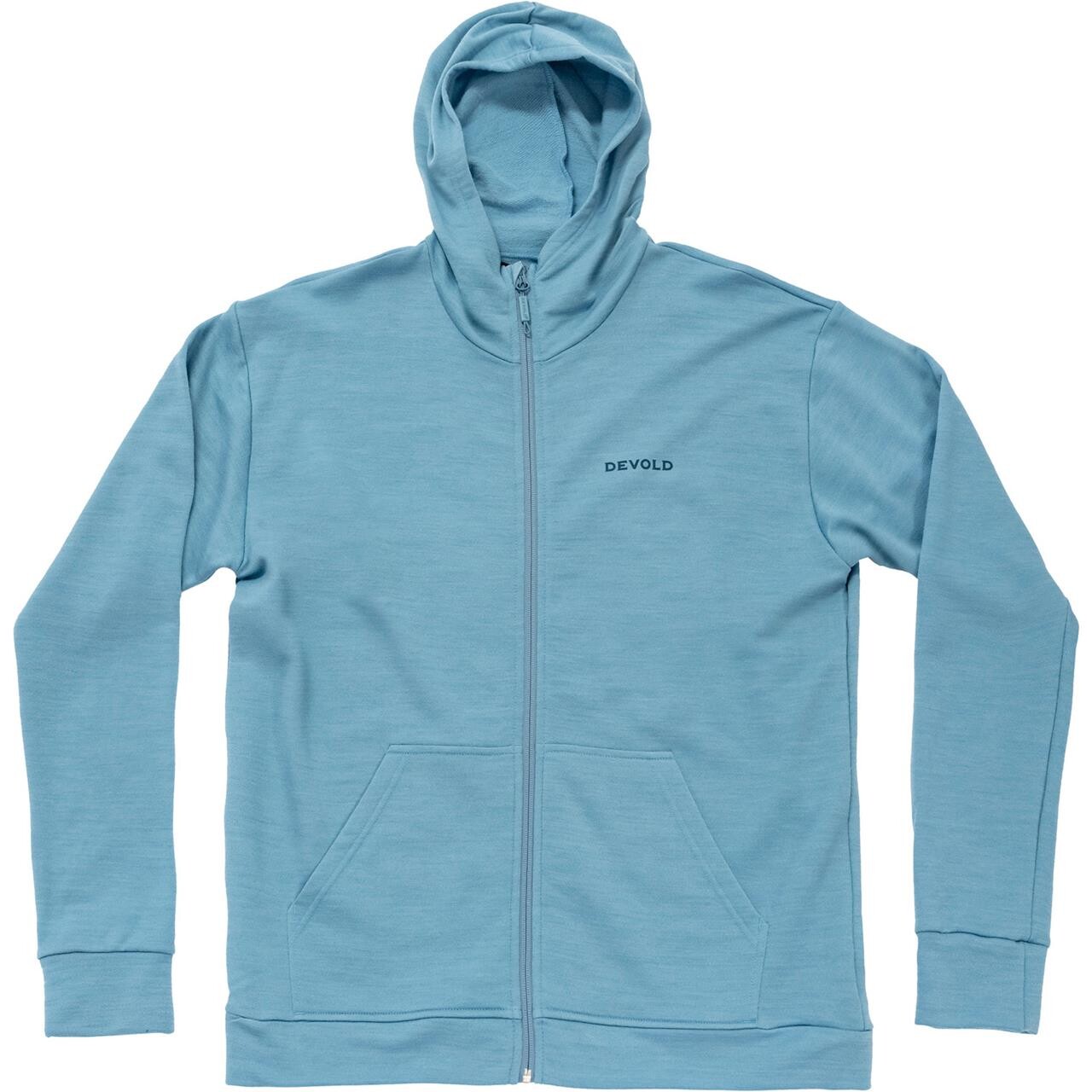 Devold Mens Everyday Zip Hoodie (Blå (SKYBLUE) Large)
