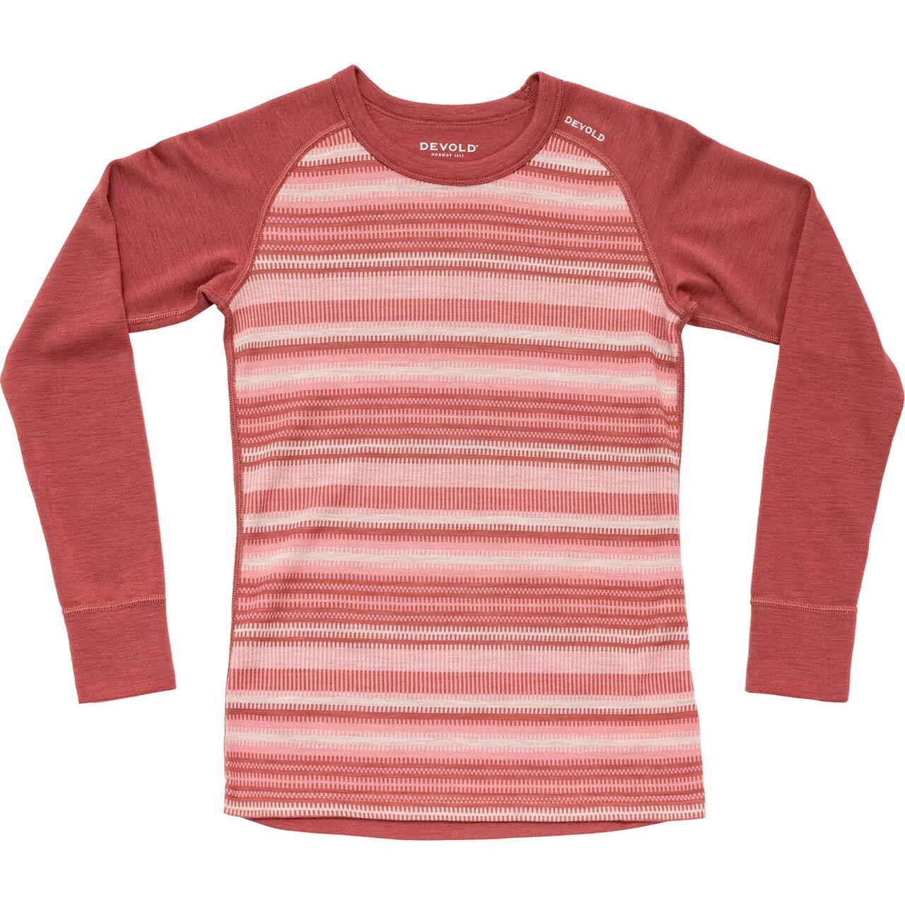 Devold Womens Signature Merino 230 Shirt (Lyserød (MARSALA) Large)